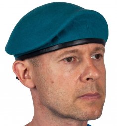 Берет голубой ВДВ бесшовный