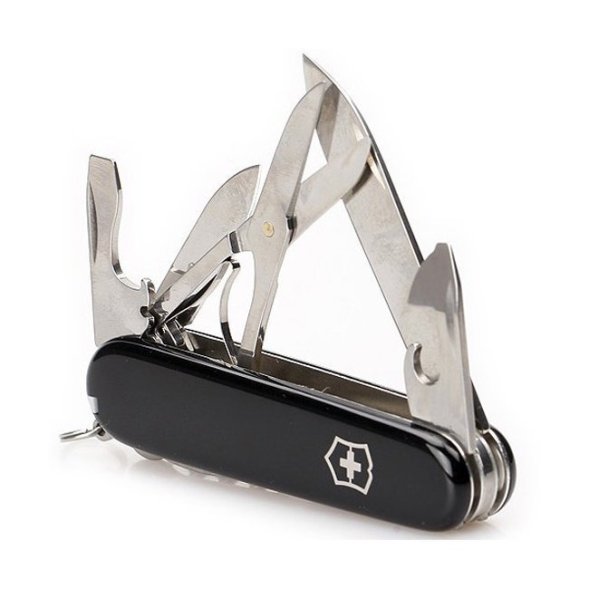 Victorinox Huntsman, 91 мм, 15 функций, черный (1.3713.3)