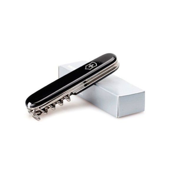 Victorinox Spartan, 91 мм, 12 функций, черный (1.3603.3)