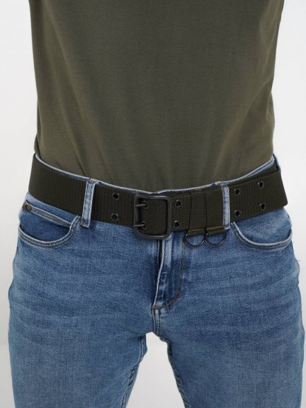 Ремень двухшпеньковый армейский олива