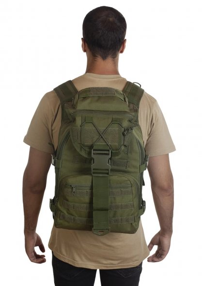 Рюкзак модель CH-059 30-35л (хаки-олива)