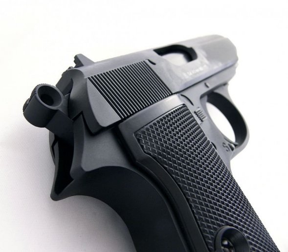 Пистолет пневматический Stalker SPPK (аналог &quot;Walther ppk/s&quot;) 4,5мм, металл, 120 м/с, черный
