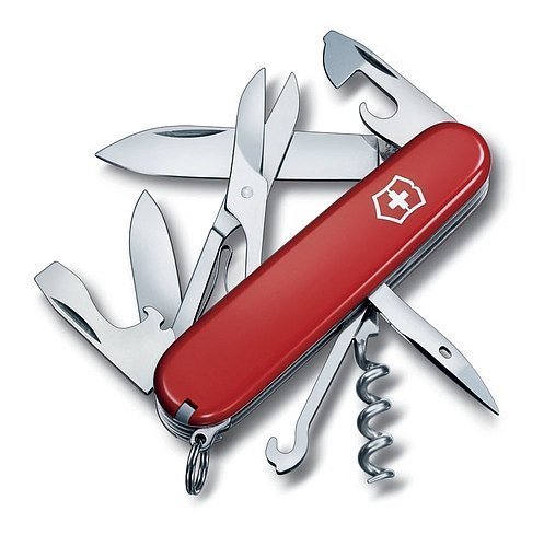 Victorinox Climber, 91 мм, 14 функций, красный (1.3703)