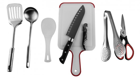 Походный столовый набор 9 в 1