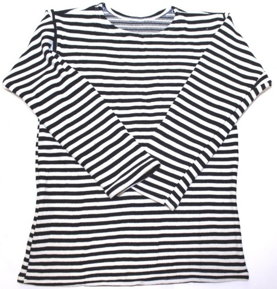 Тельняшка армейская зимняя двойной вязки 100% хлопок