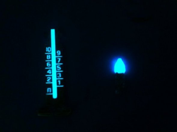 Краска светящаяся &quot;АНТАРЕС&quot; для открытых прицельных приспособлений (син.)