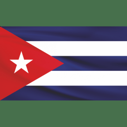 Наклейка флаг Кубы