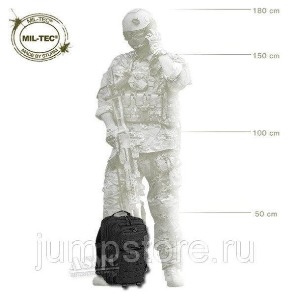 Рюкзак US Assault Pack II black