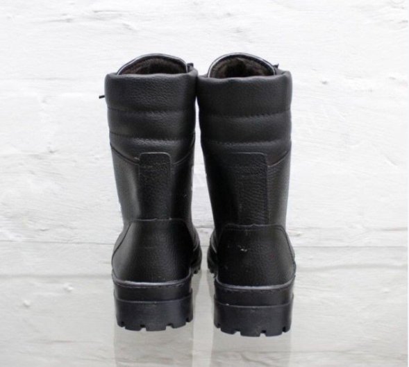 Берцы модель 7702 нат кожа (иск.мех)