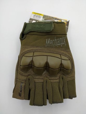 Перчатки тактические Mechanix M-PACT 3, без пальцев