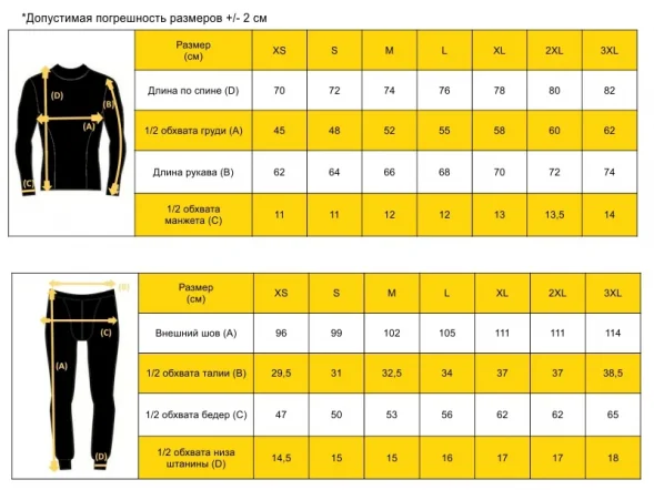 Термобелье Base 2.1 комплект APEX